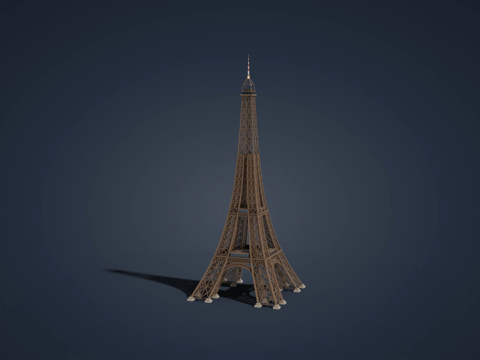 에펠탑 3D 모형